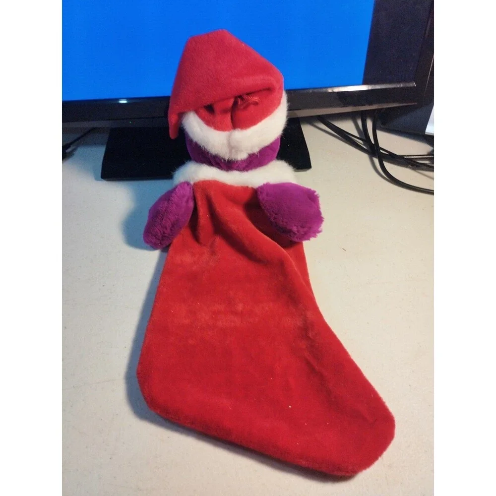 Vintage Barney the Dinosaur 1993 Christmas Stocking - Lyons Group